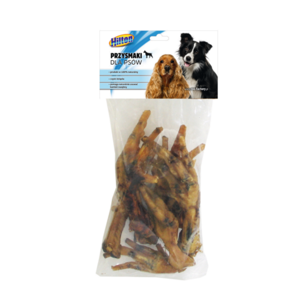 Looduslikud kuivatatud kanajalad koertele, 100g, tervislik maius, mis aitab hoida koera hambad puhtad. 🍗🐾