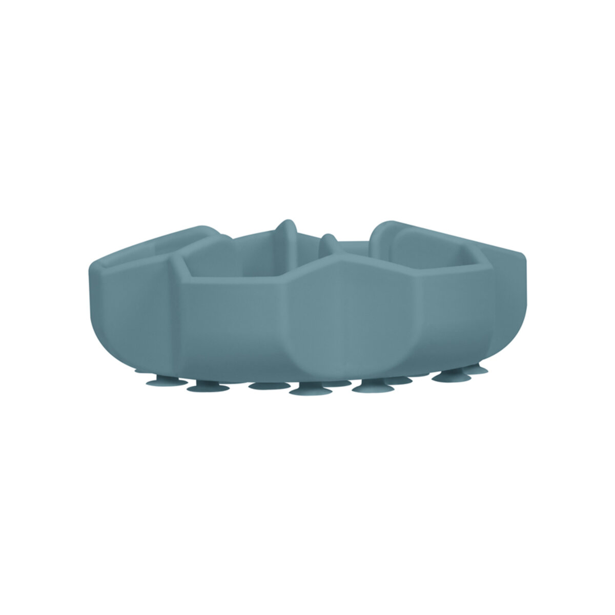 Aeglase söögi kauss hall, valmistatud kõrgekvaliteedilisest silikoonist, nõudepesumasinas pestav.