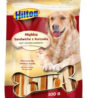 Pehmed kana võileivad koertele, 100g, maitsvad ja kergesti seeditavad maiused. 🐔🍞