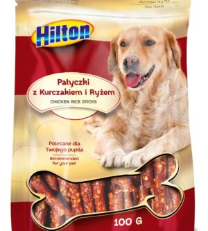 Kana ja riisi pulgad koertele, 100g, maitsvad ja tervislikud maiused igaks päevaks. 🍗🍚