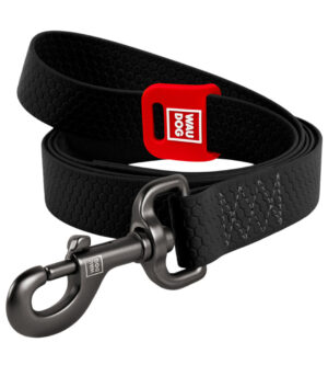 Veekindel koera jalutusrihm must, saadaval pikkustes 183cm ja 305cm, vastupidav ja usaldusväärne igapäevaseks kasutamiseks.