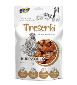 Looduslikud kanatükid koertele. Ideaalne treeningmaius, sisaldab ohtalt kanaliha ja ei sisalda keemilisi lõhna- ega maitseaineid.