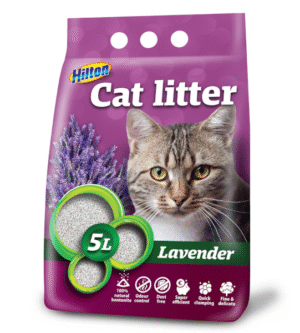 HILTON bentoniidist kassiliiv lavendlilõhnaga, 5 L