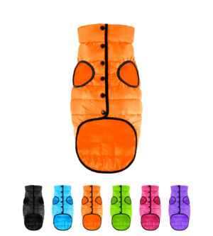 AiryVest ONE koiran takki, oranssi, useita kokoja